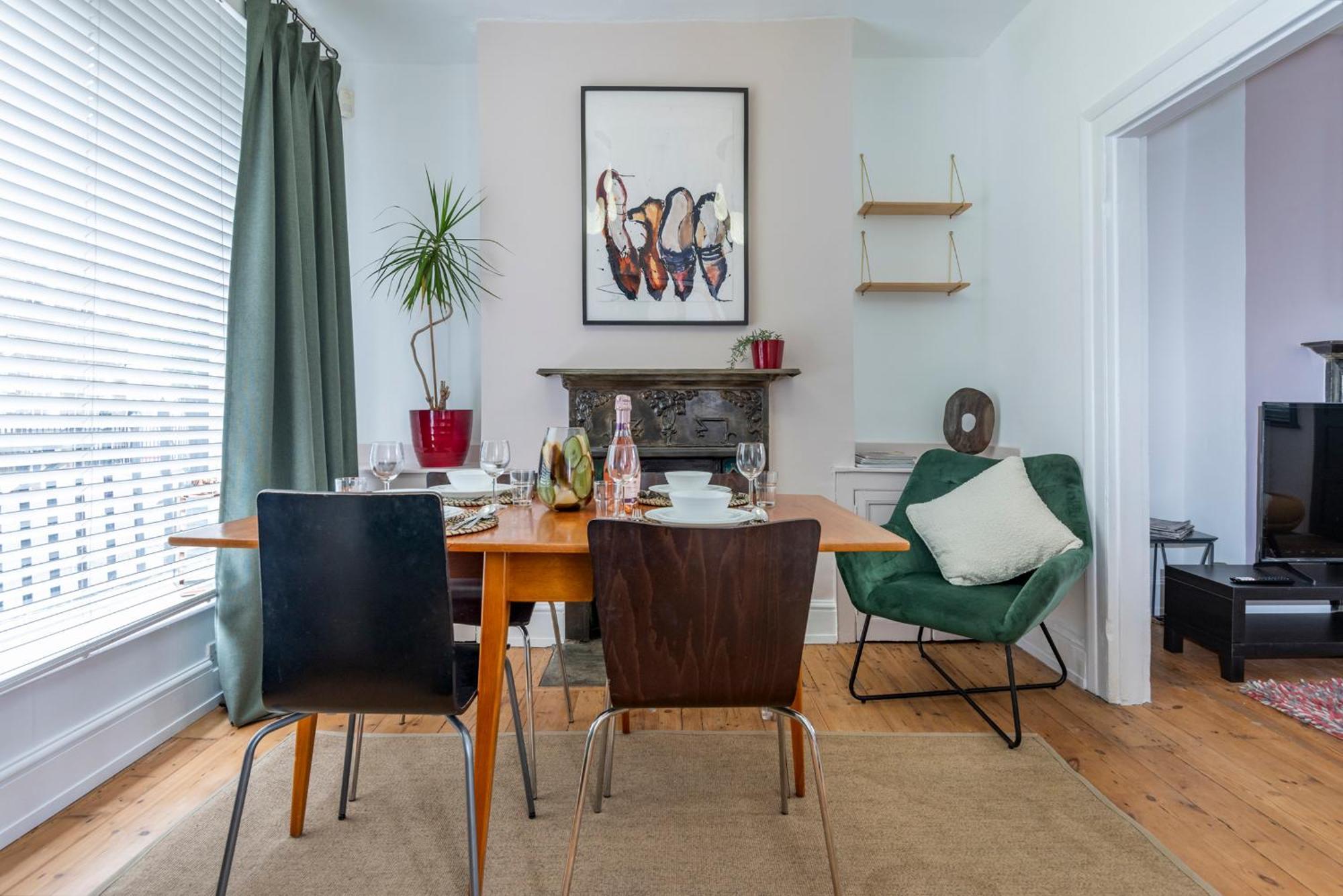 Chic 1-Bed Garden Flat, London, Convenient For Tower Bridge, Great Public Transport Daire Dış mekan fotoğraf