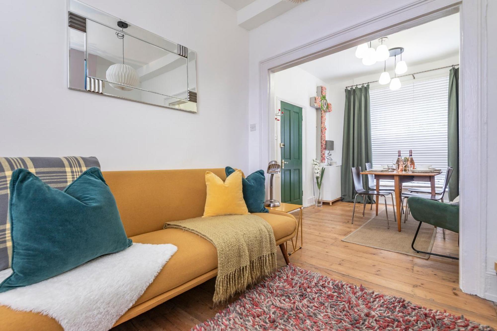 Chic 1-Bed Garden Flat, London, Convenient For Tower Bridge, Great Public Transport Daire Dış mekan fotoğraf